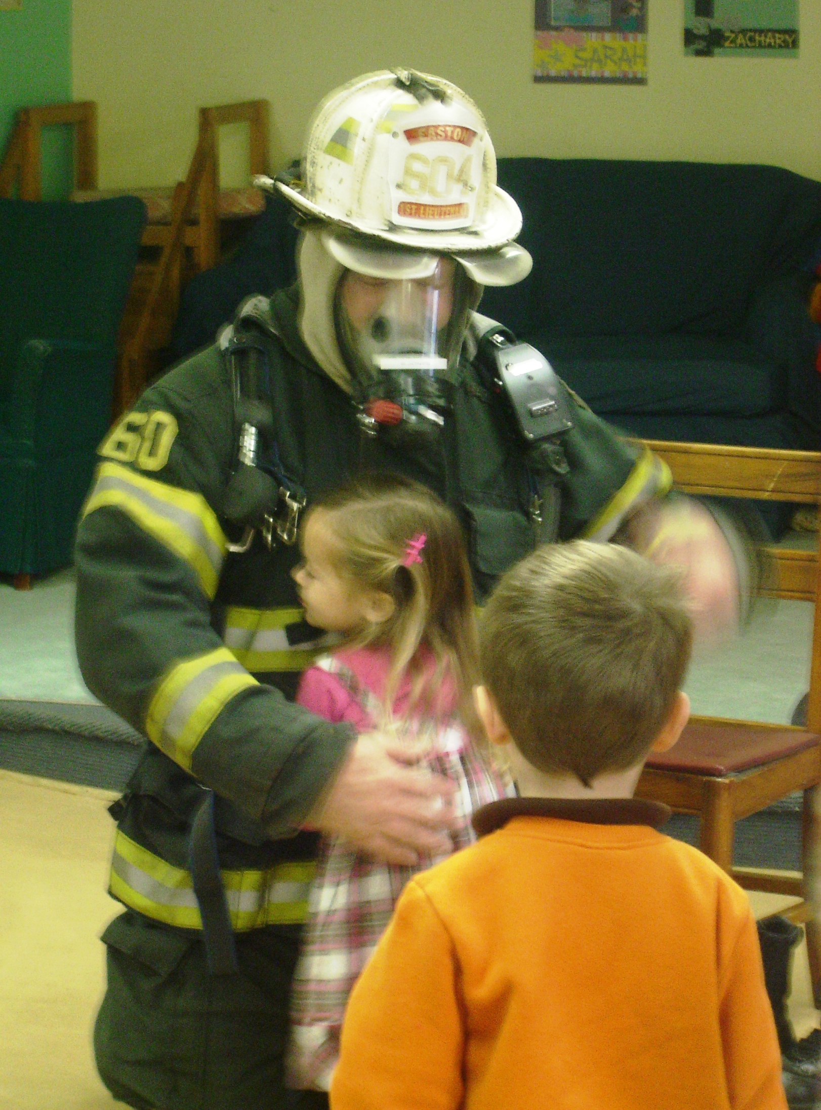 Fire Fighter Hug